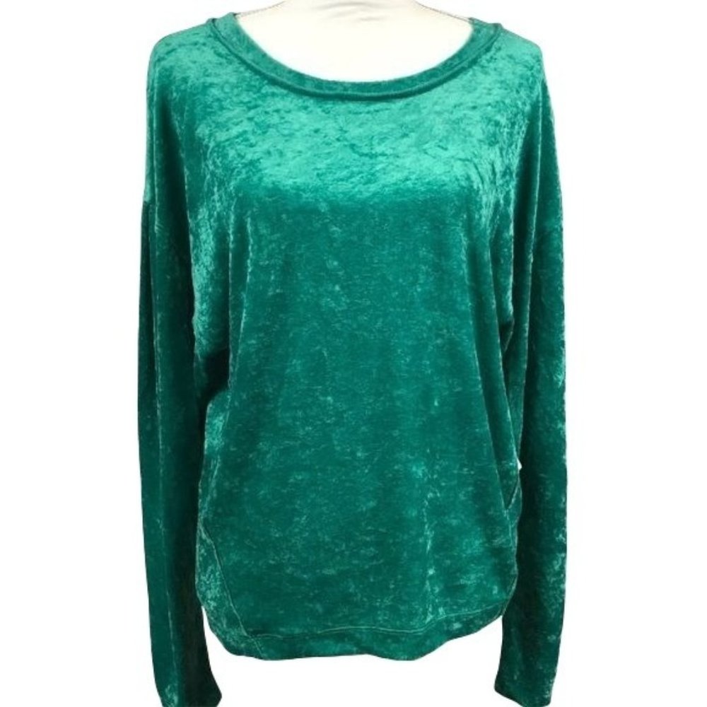 NWT S We the Free Milan velvet top